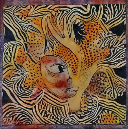 batik art of a&nbsp;man