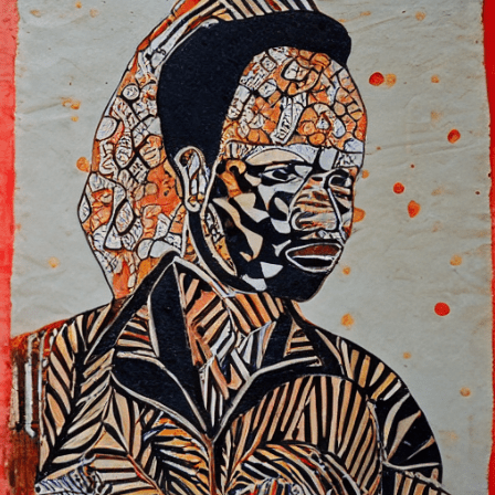 batik art of a&nbsp;man