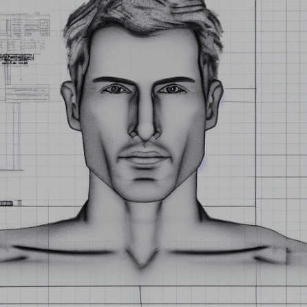 blueprint of a&nbsp;man