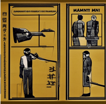 instruction manual art of a&nbsp;man